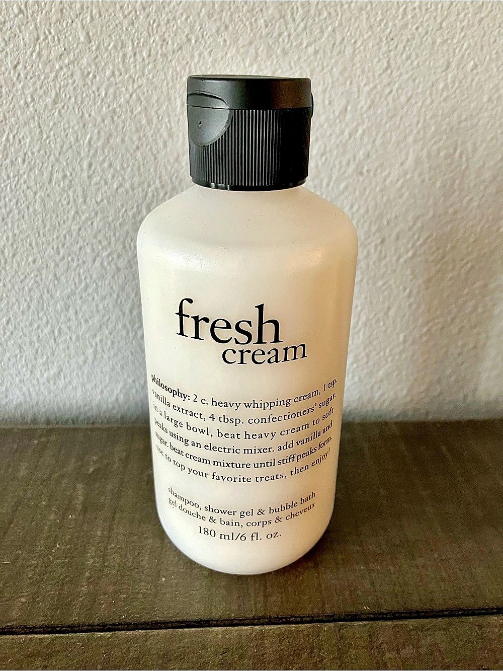 Philosophy fresh Cream Body wash (6 fl. oz.)